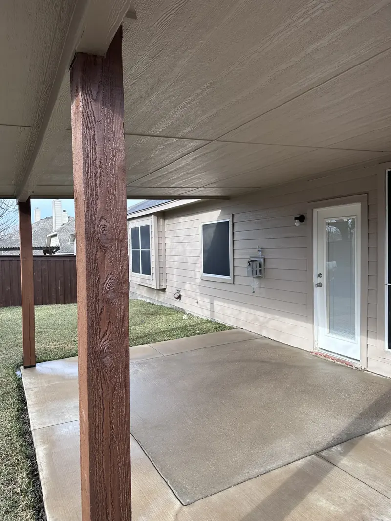Patio column trim
