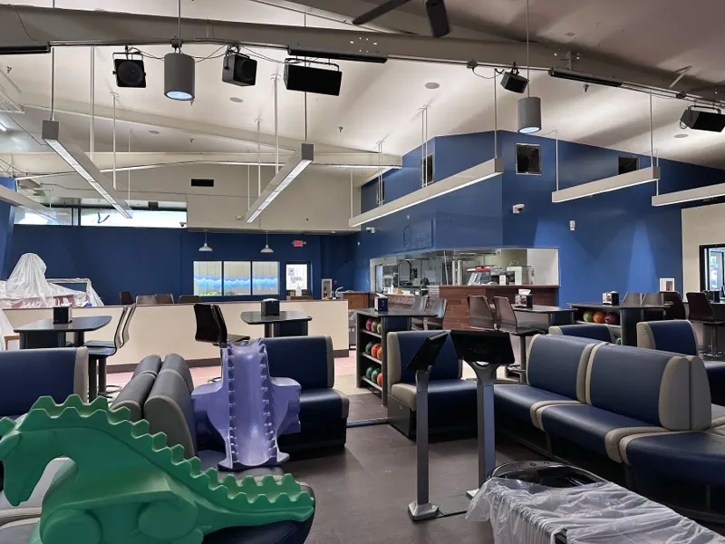 Commercial interior finish