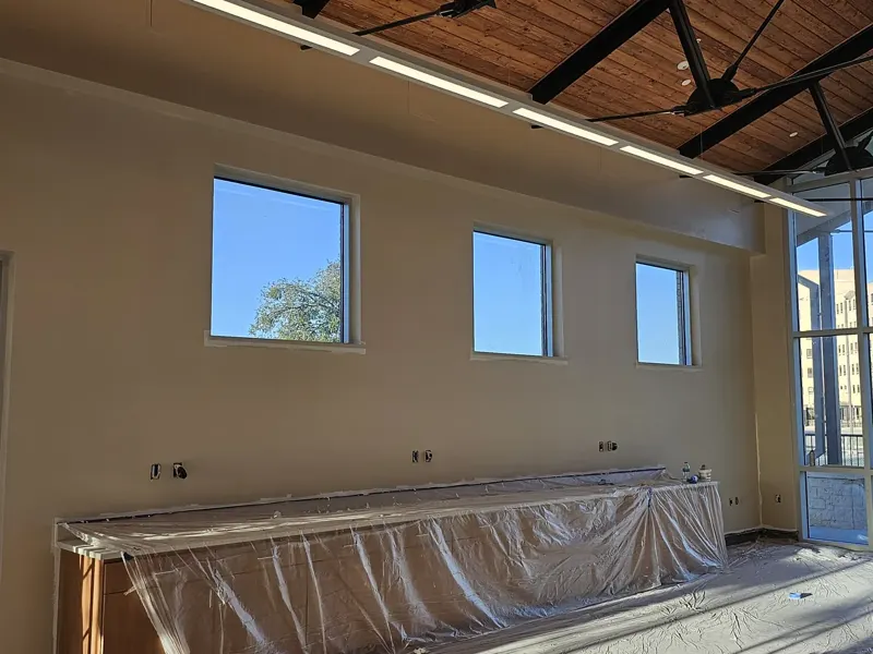 Commercial interior paint protection