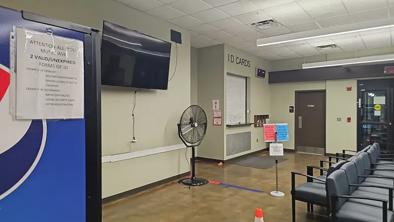 Commercial waiting room finish work